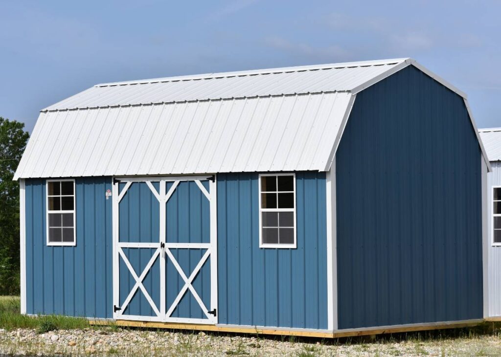 Derksen Lofted Barn Shed at Tiny Hive