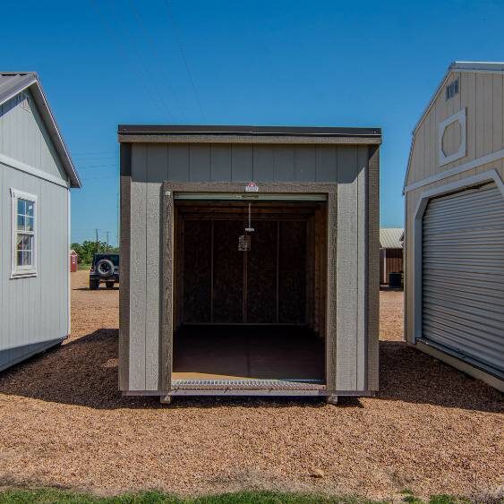 Open door on metro garage at Tiny Hive Giddings, TX