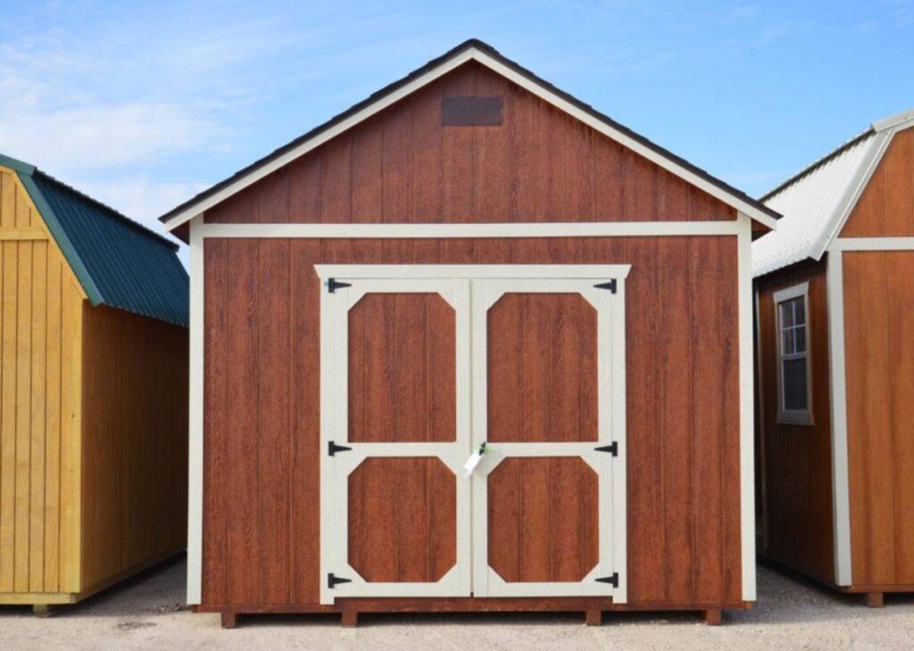 Derksen Utility Shed for sale at Tiny Hive in Giddings
