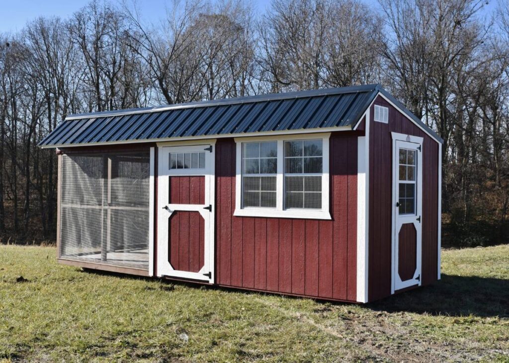 Portable chicken coop for sale at Tiny Hive in Giddings, TX