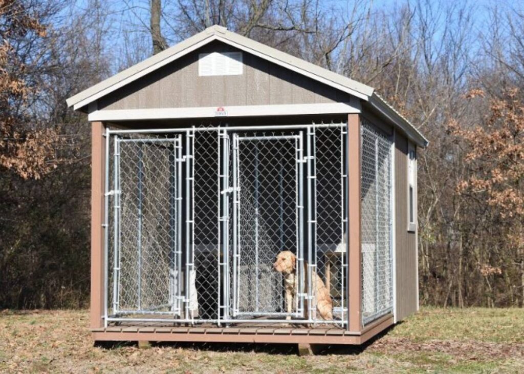 Dog kennels for sale at Tiny Hive in Giddings, TX