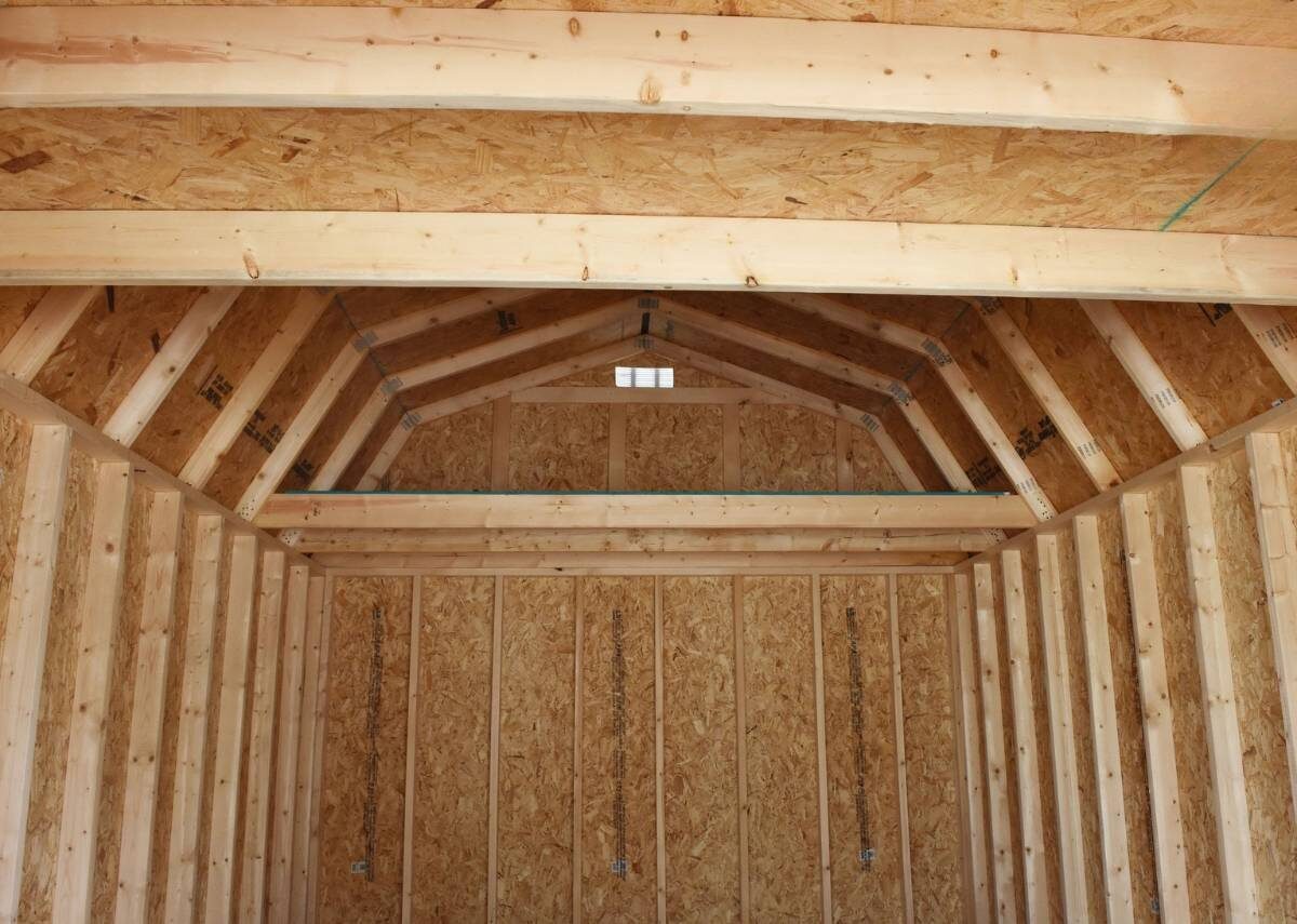 Loft in lofted barn at Tiny Hive in Giddings, TX