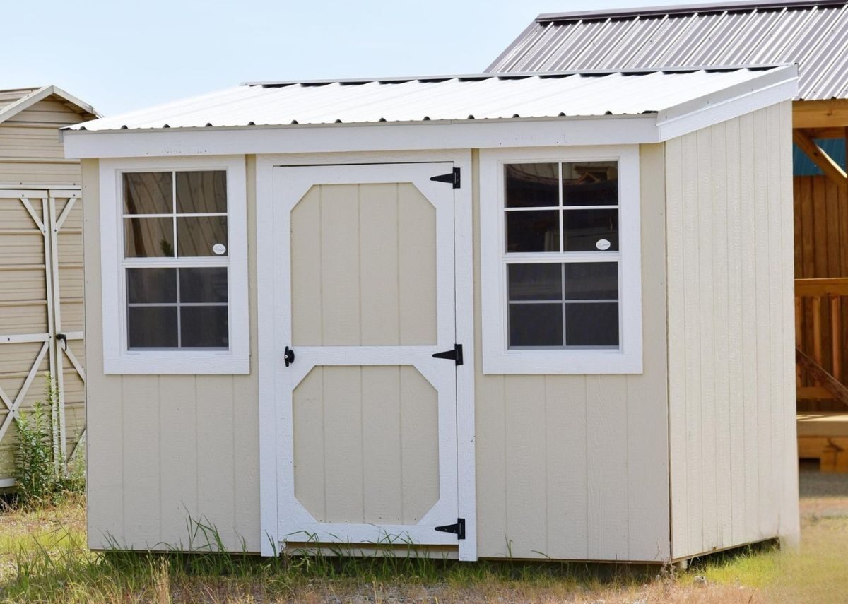 Small metro shed for sale at Tiny Hive in Giddings, TX