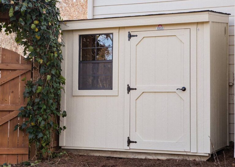 Metro shed for sale at Tiny Hive in Giddings, TX