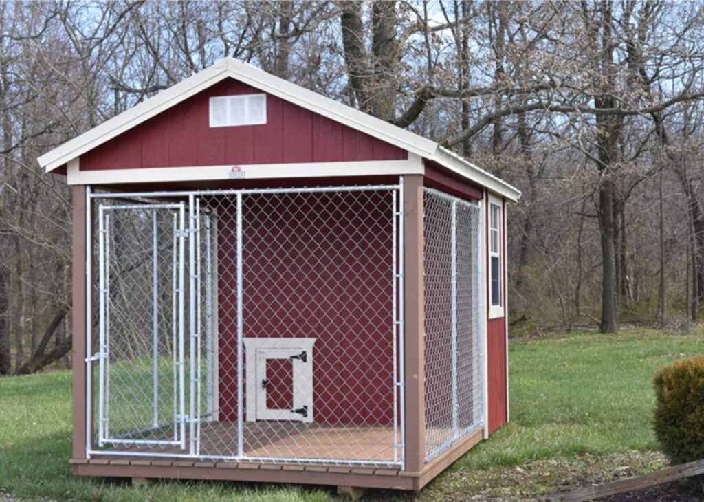 10x10 dog kennel for sale at Tiny Hive in Giddings, TX
