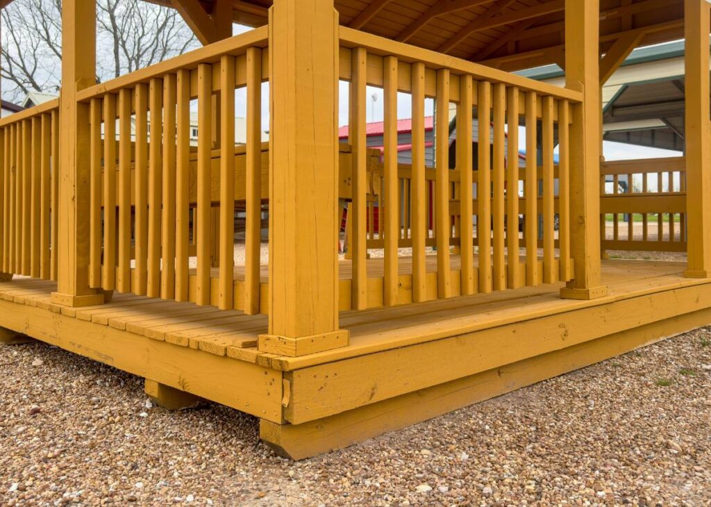 Cabana for Backyard at Tiny Hive in Giddings, TX