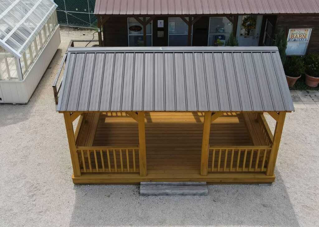 Cabanas for Backyards at Tiny Hive in Giddings, TX