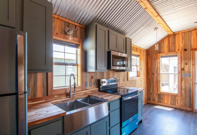 Prefab Cabin Homes at Tiny Hive in Giddings