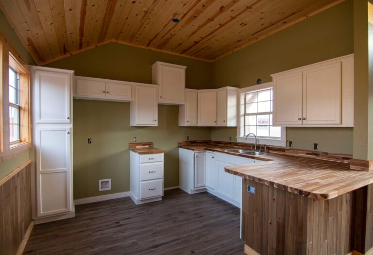 Cabin shells at Tiny Hive in Giddings, TX