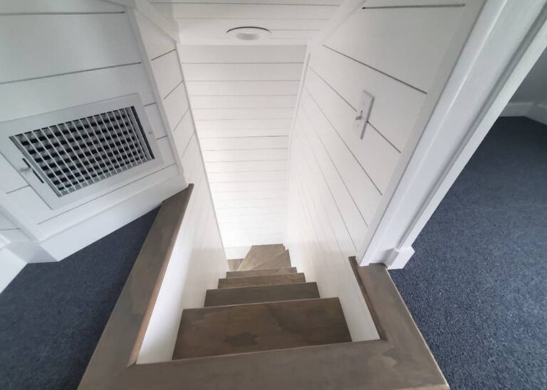 Lofted cabins at Tiny Hive