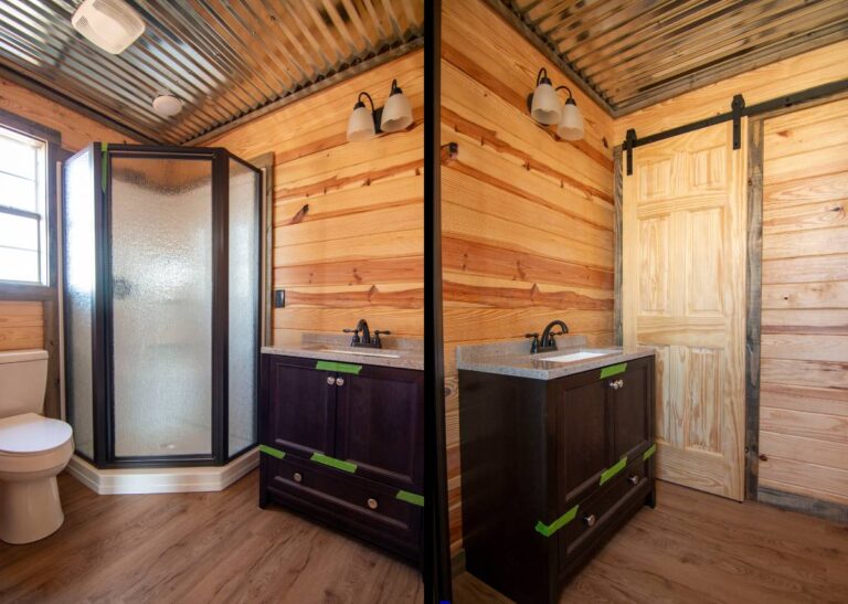 Duplex Cabin Tiny Hive in Giddings, TX