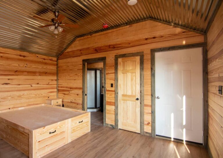 Duplex cabin at Tiny Hive in Giddings, TX