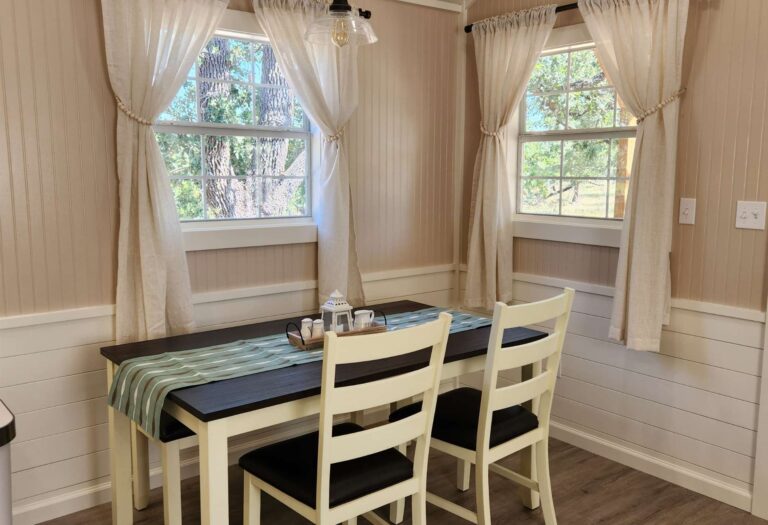 Finished cabins in Giddings at Tiny Hive