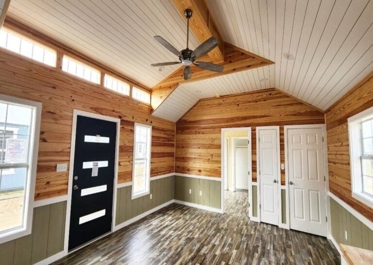 Finished Derksen Cabin Tiny Hive Giddings, TX