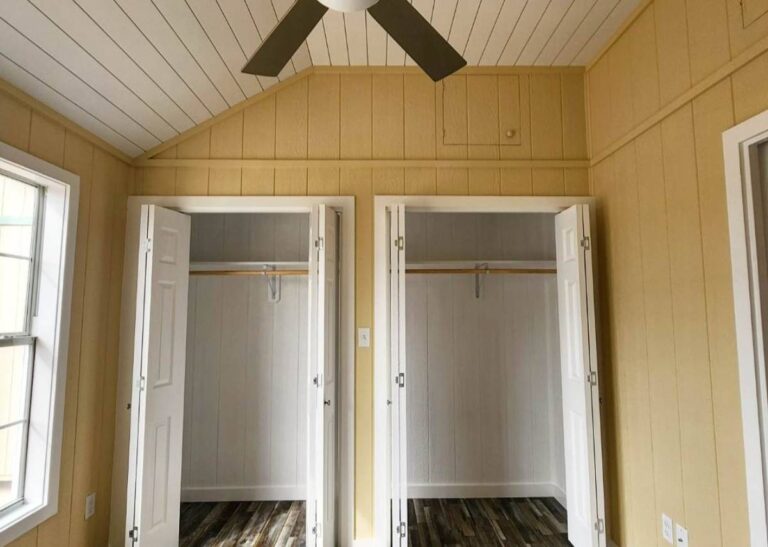 Finished Derksen Cabins at Tiny Hive in Giddings, tX