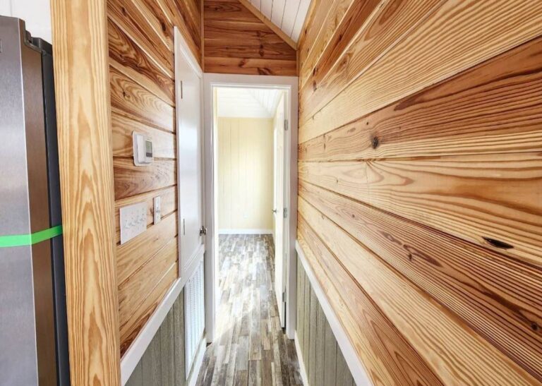 Finished Derksen Cabins at Tiny Hive in Giddings, TX