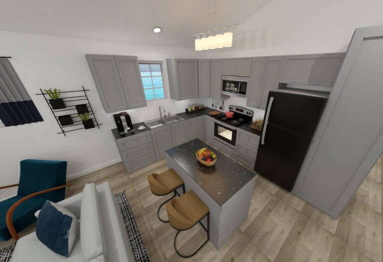 Homestead retread at Tiny Hive in Giddings, TX