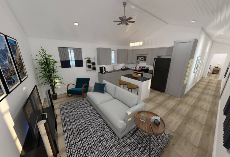 Homestead cabin at Tiny Hive