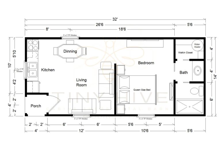 Hunting Cabin at Tiny Hive