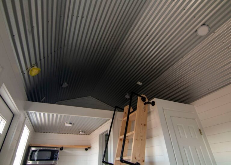 Little houses at Tiny Hive in Giddings, TX