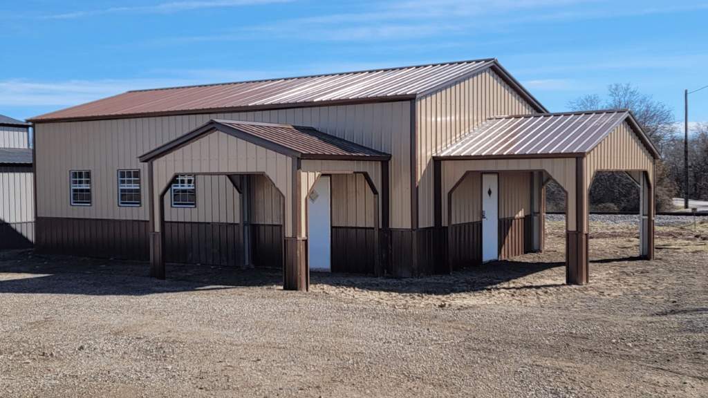 Sturdy custom metal buildings for bardominiums at Tiny Hive