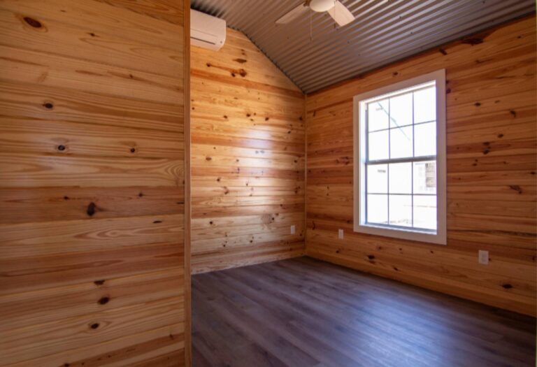 Porta cabin at Tiny Hive in Giddings