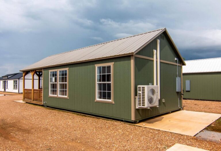 Porta cabins at tiny hive in giddings