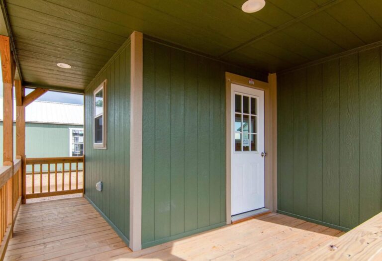 Porta cabins at Tiny Hive