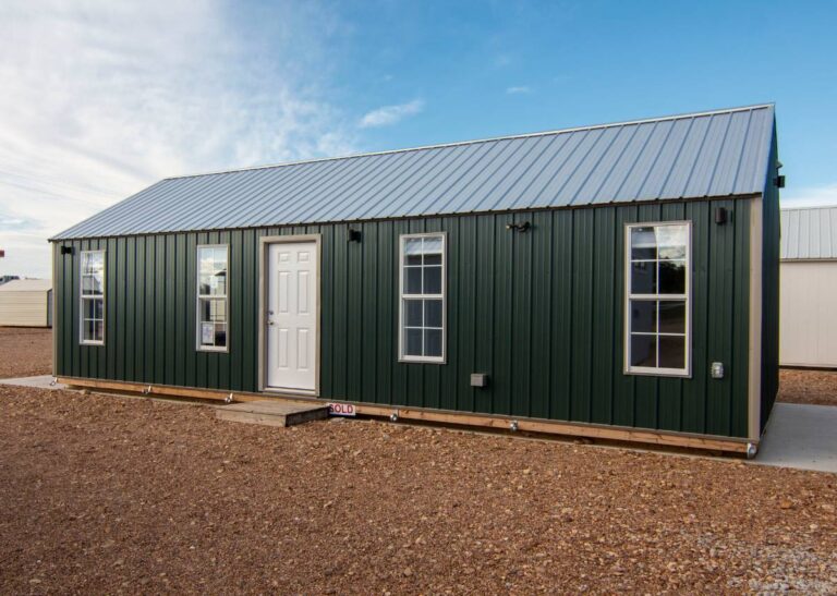Prefab Cabin Shells at Tiny Hive in Giddings