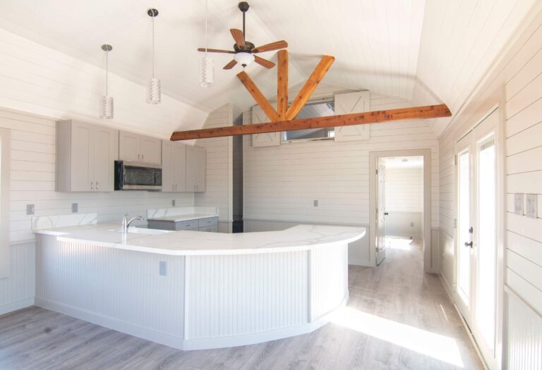 Custom prefab cabins at Tiny Hive